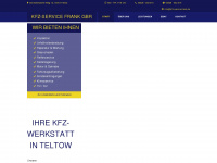kfz-service-frank.de Webseite Vorschau
