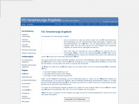 kfz-versicherungs-angebote.de Webseite Vorschau