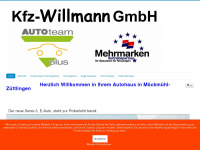 kfz-willmann.de Webseite Vorschau
