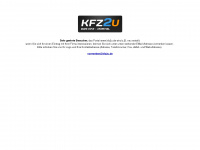 kfz2u.de Webseite Vorschau