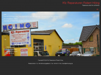 kfzhoeing.de Webseite Vorschau