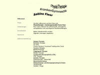 kg-fleer.de Webseite Vorschau