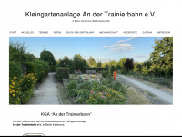 kga-trainierbahn-ev.de Webseite Vorschau