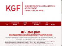 kgf-online.de Webseite Vorschau