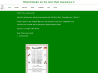 kggruenweisseulenberg.de Webseite Vorschau