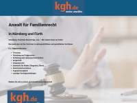 kgh-familienrecht.de Webseite Vorschau
