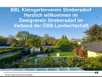 kgv-strebersdorf.at Webseite Vorschau