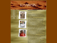 khamsin.ch Webseite Vorschau