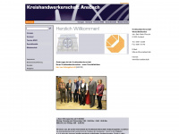 khs-ansbach.de Webseite Vorschau
