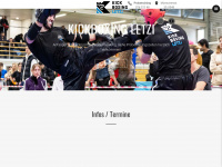 kickboxen-zuerich.ch Webseite Vorschau