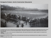 kickers-stuttgart.de Webseite Vorschau