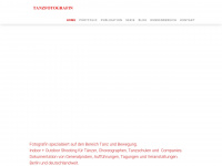 tanzfotografin.de Webseite Vorschau