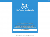 mysolution24.de Webseite Vorschau