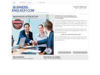 business-englisch.com Webseite Vorschau