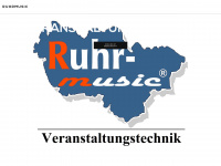 ruhrmusic.de Webseite Vorschau