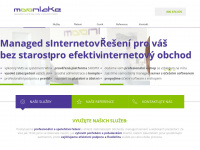 moonlake.cz Webseite Vorschau