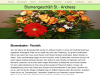 blumen-pflanzen-chemnitz.de Webseite Vorschau