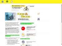 kids-and-bikes.de Webseite Vorschau