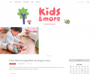kids-more.de Webseite Vorschau