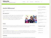kidswoche.ch Webseite Vorschau
