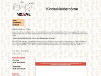 kidzone.ch Webseite Vorschau