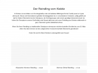 kiebitz.at Webseite Vorschau