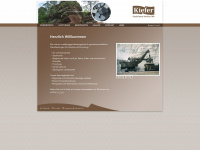 kiefer-geoscience.de Webseite Vorschau
