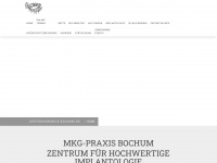 kieferchirurgie-bochum.de Webseite Vorschau