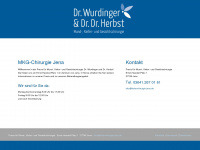 kieferchirurgie-jena.de Webseite Vorschau