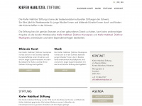kieferhablitzel.ch Webseite Vorschau