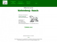 kiefernberg-ranch.de Webseite Vorschau