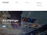 kiefinger.de Webseite Vorschau