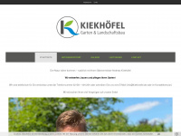 kiekhoefel.de Webseite Vorschau