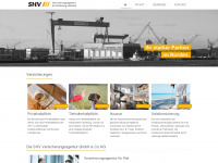 shv-kiel.de Webseite Vorschau