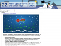 kieler-linux-tage.de Webseite Vorschau