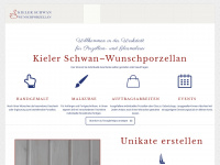 kieler-schwan.de Webseite Vorschau