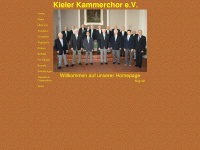 kielerkammerchor.de Webseite Vorschau
