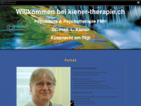kiener-therapie.ch Webseite Vorschau