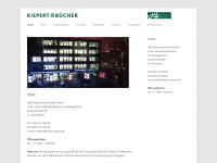 kiepert-unibox.de Webseite Vorschau