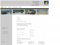 kieswerk-arch.ch Webseite Vorschau