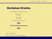 kiga-diekleinenstrolche-eime.de Webseite Vorschau