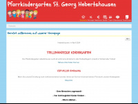 kiga-hebertshausen.de Webseite Vorschau