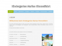kiga-mariae-himmelfahrt.de Webseite Vorschau