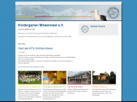 kiga-moewennest.de Webseite Vorschau