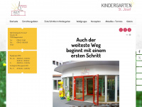 kiga-stjosef.de Webseite Vorschau