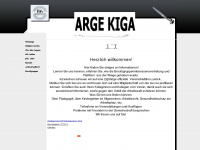 kiga.at Webseite Vorschau