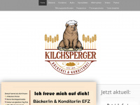 kilchsperger-baeckerei.ch Webseite Vorschau