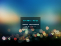 kiloknacker.de Webseite Vorschau