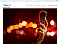 kim-karaoke.de Webseite Vorschau