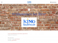 kimo-kindermode.ch Webseite Vorschau
